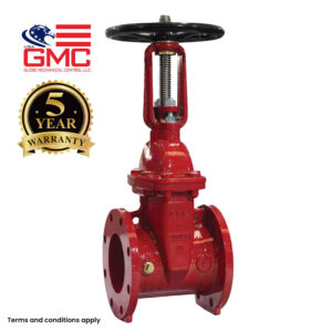 GMC Fire صمام بوابة OS&Y بفلنجات GMC-OSY-FF