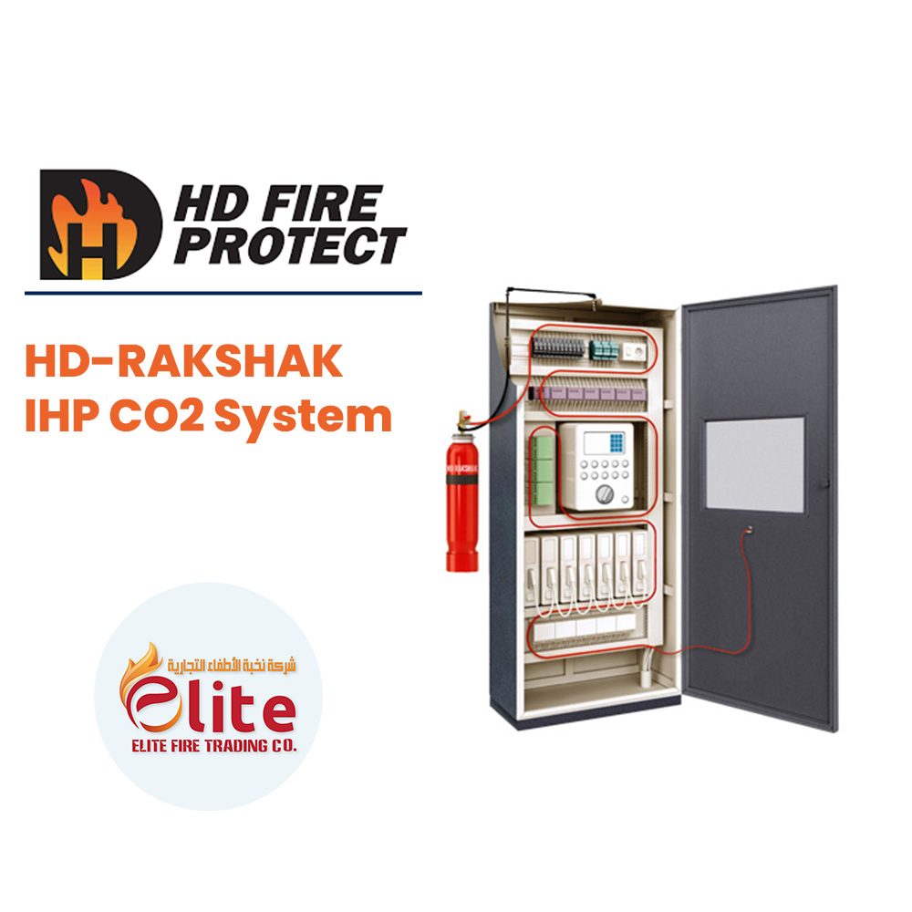 HD Fire Protect HD fire protect HD-RAKSHAK IHP CO2 System in Saudi Arabia