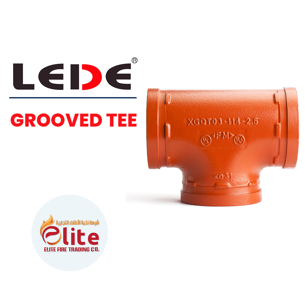 LEDE Lede Fitting GROOVED TEE in Saudi Arabia