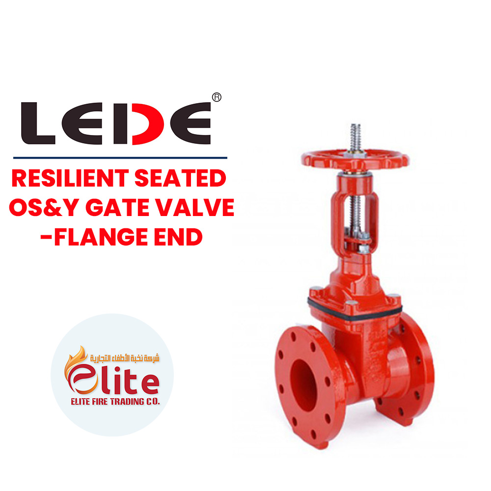 LEDE Lede RESILIENT SEATED OS&Y GATE VALVE-FLANGE END in Saudi Arabia