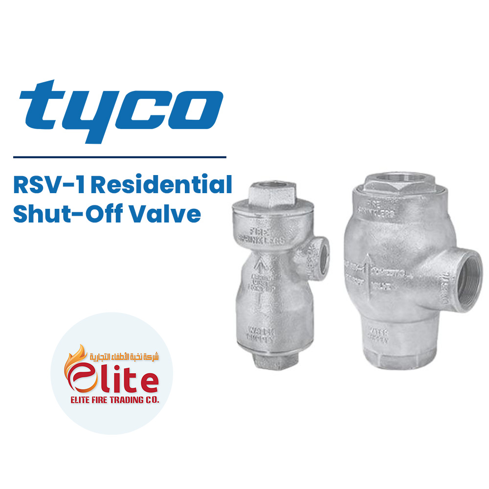 Tyco Tyco RSV-1 Residential Shut-Off Valve in Saudi Arabia