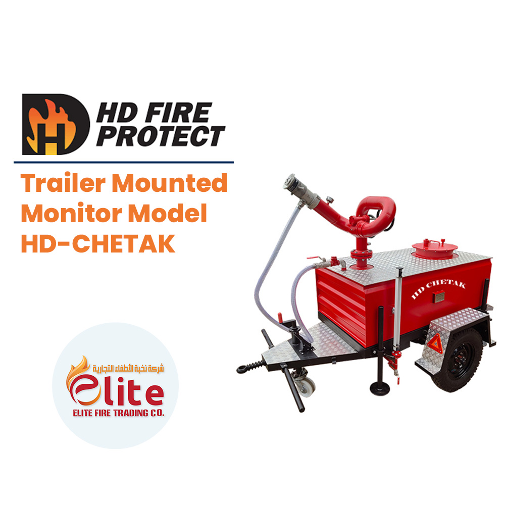 HD Fire Protect HD Fire Protect Trailer Mounted Monitor Model HD-CHETAK in Saudi Arabia