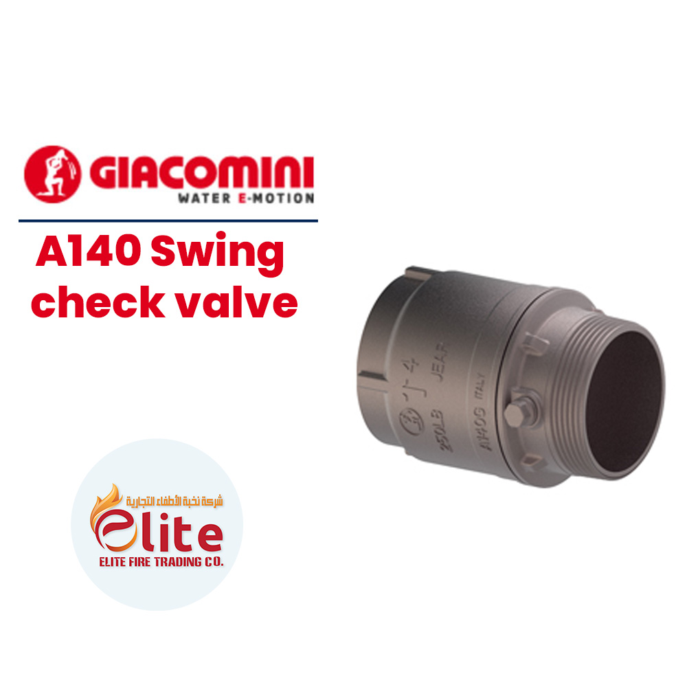 Giacomini Giacomini A140 Swing check valve in Saudi Arabia