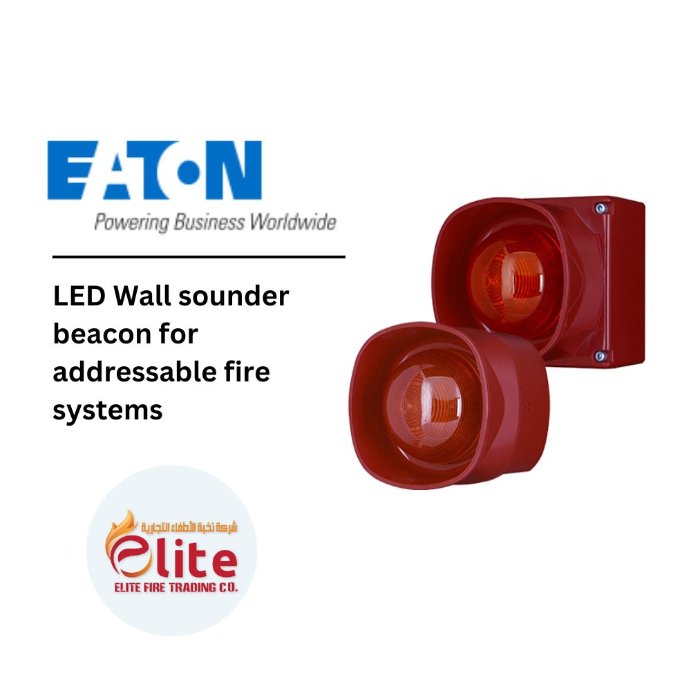 Eaton / Cooper EATON LED Wall sounder beacon for addressable fire systems in Saudi Arabia