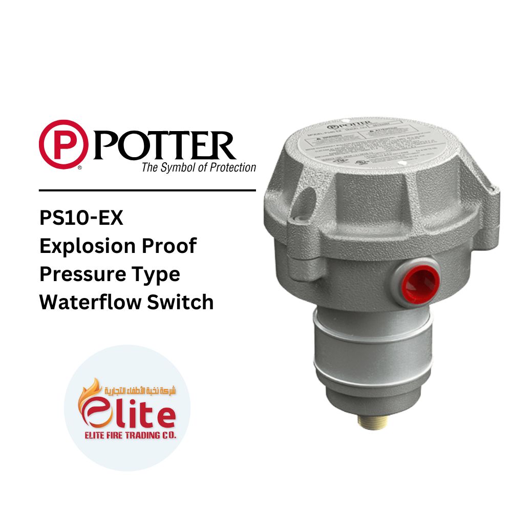 Potter Potter - PS10-EX Explosion Proof Pressure Type Waterflow Switch - in Saudi Arabia