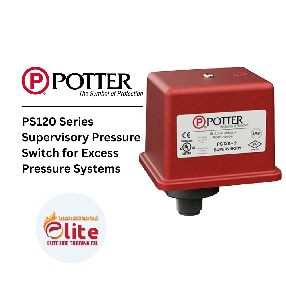 Potter Potter - PS120 Series Supervisory Pressure Switch for Excess Pressure Systems - in Saudi Arabia